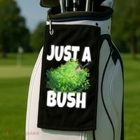 Just A Bush Camper Gamers Golf Towel thumb 2