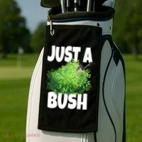 Just A Bush Camper Gamers Golf Towel thumb 2