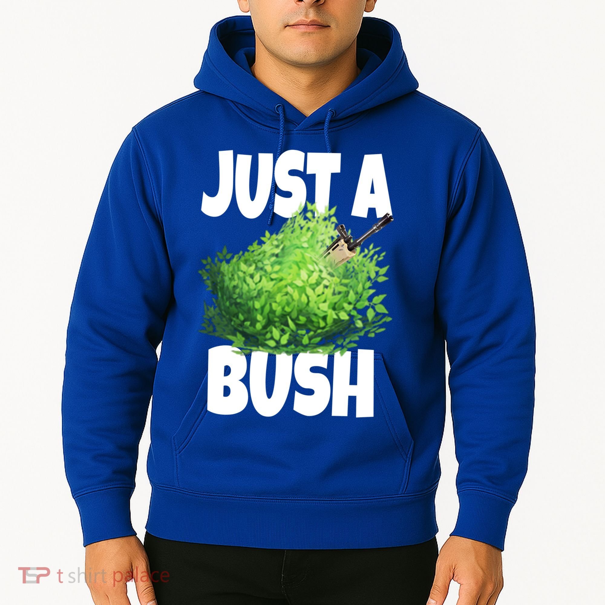 Just A Bush Camper Gamers Hoodie