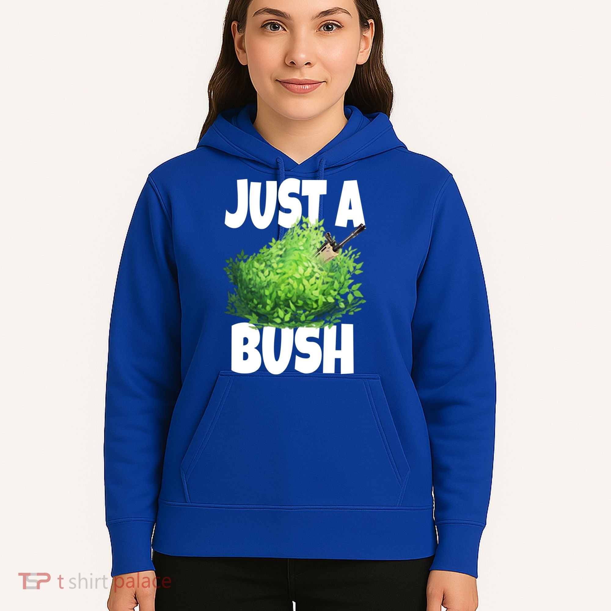 Just A Bush Camper Gamers Hoodie