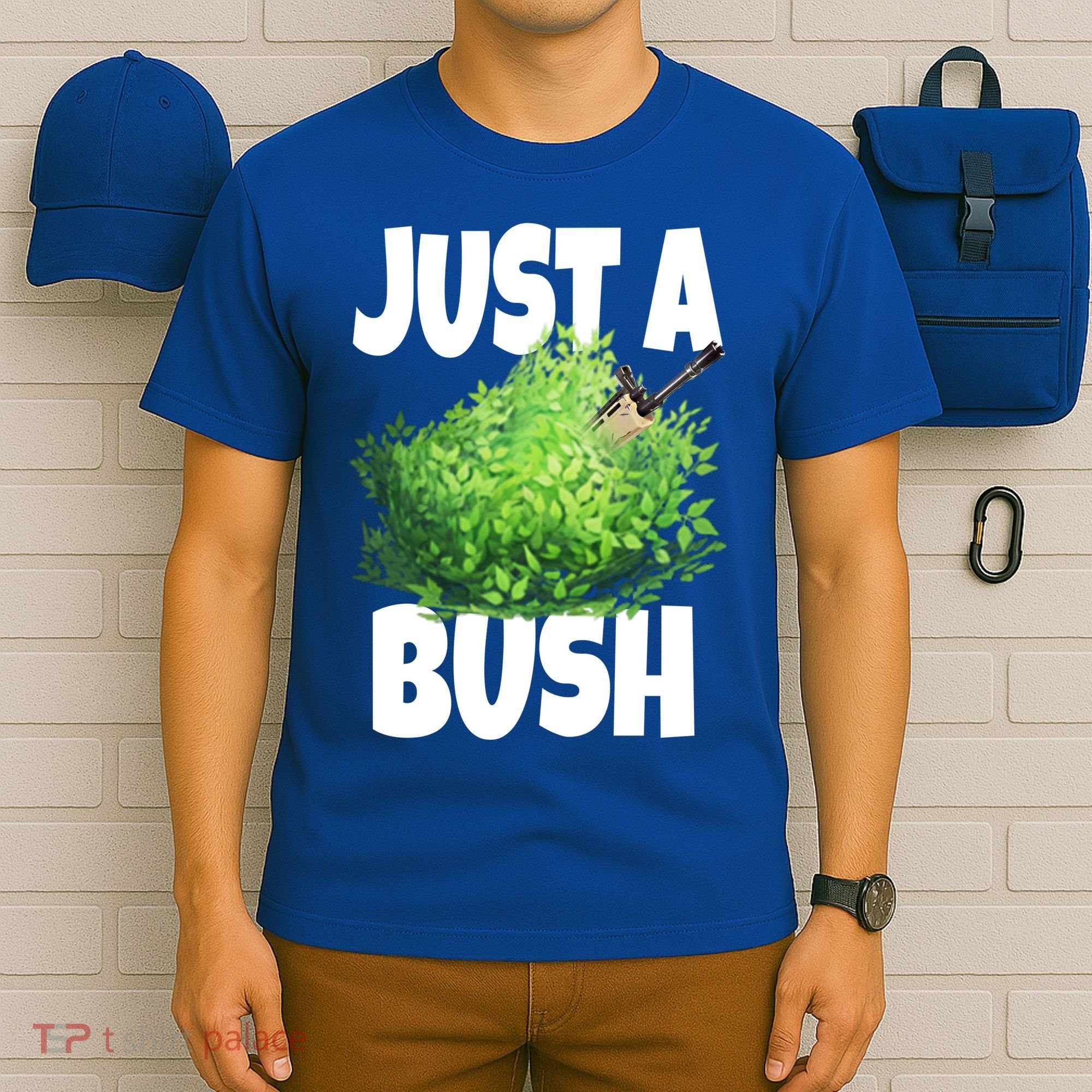 Just A Bush Camper Gamers T-Shirt