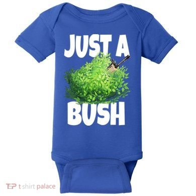 Just A Bush Camper Gamers Baby Bodysuit
