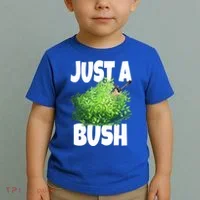 Just A Bush Camper Gamers Toddler T-Shirt thumb 2