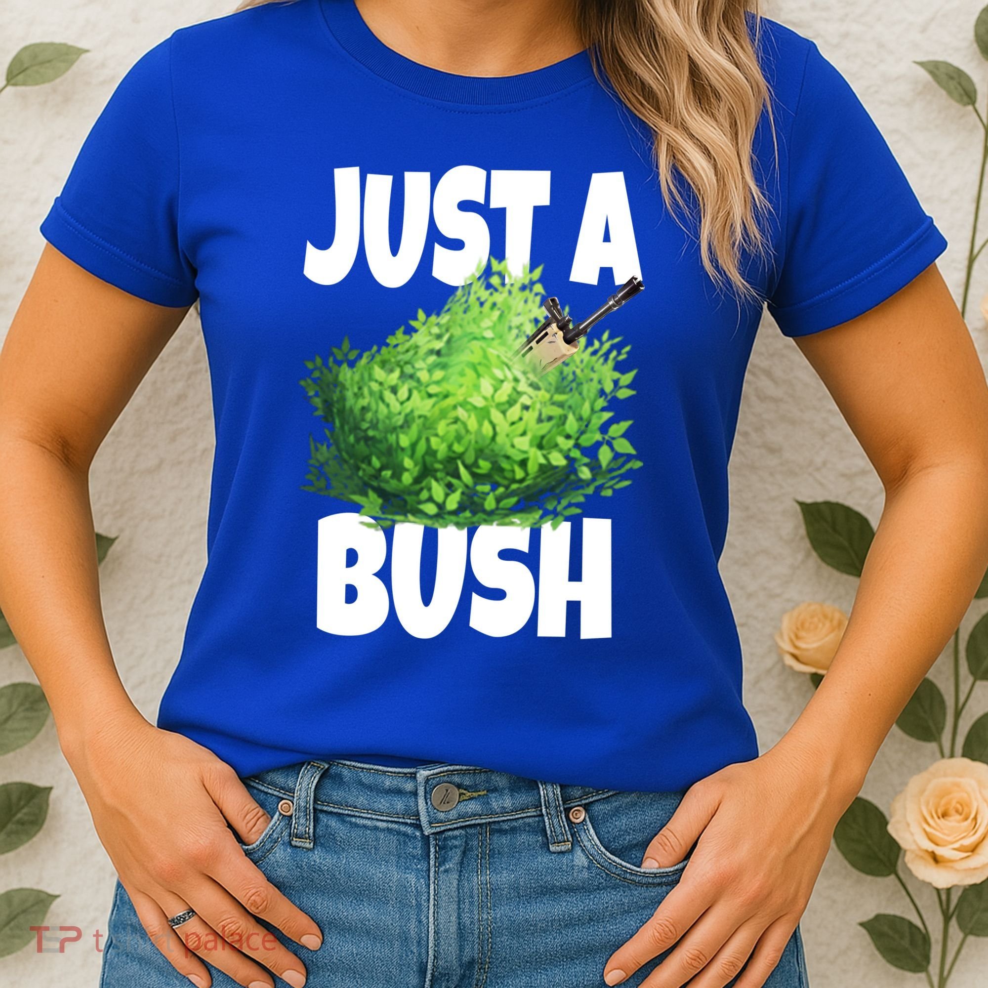 Just A Bush Camper Gamers Women's T-Shirt