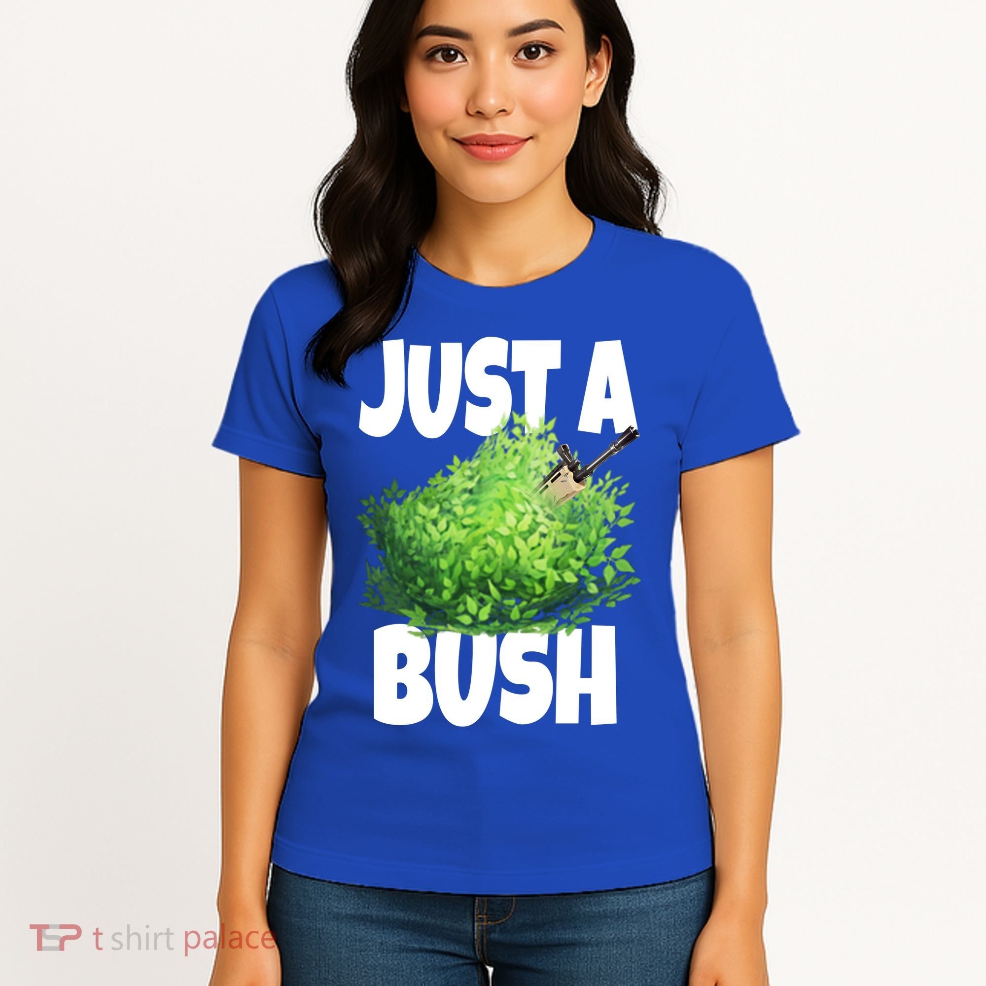 Just A Bush Camper Gamers Women's T-Shirt