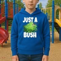 Just A Bush Camper Gamers Kids Hoodie thumb 2