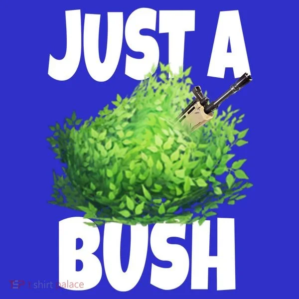 Just A Bush Camper Gamers Kids Long Sleeve Shirt