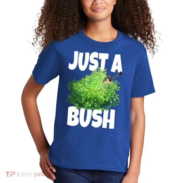 Just A Bush Camper Gamers Kids T-Shirt