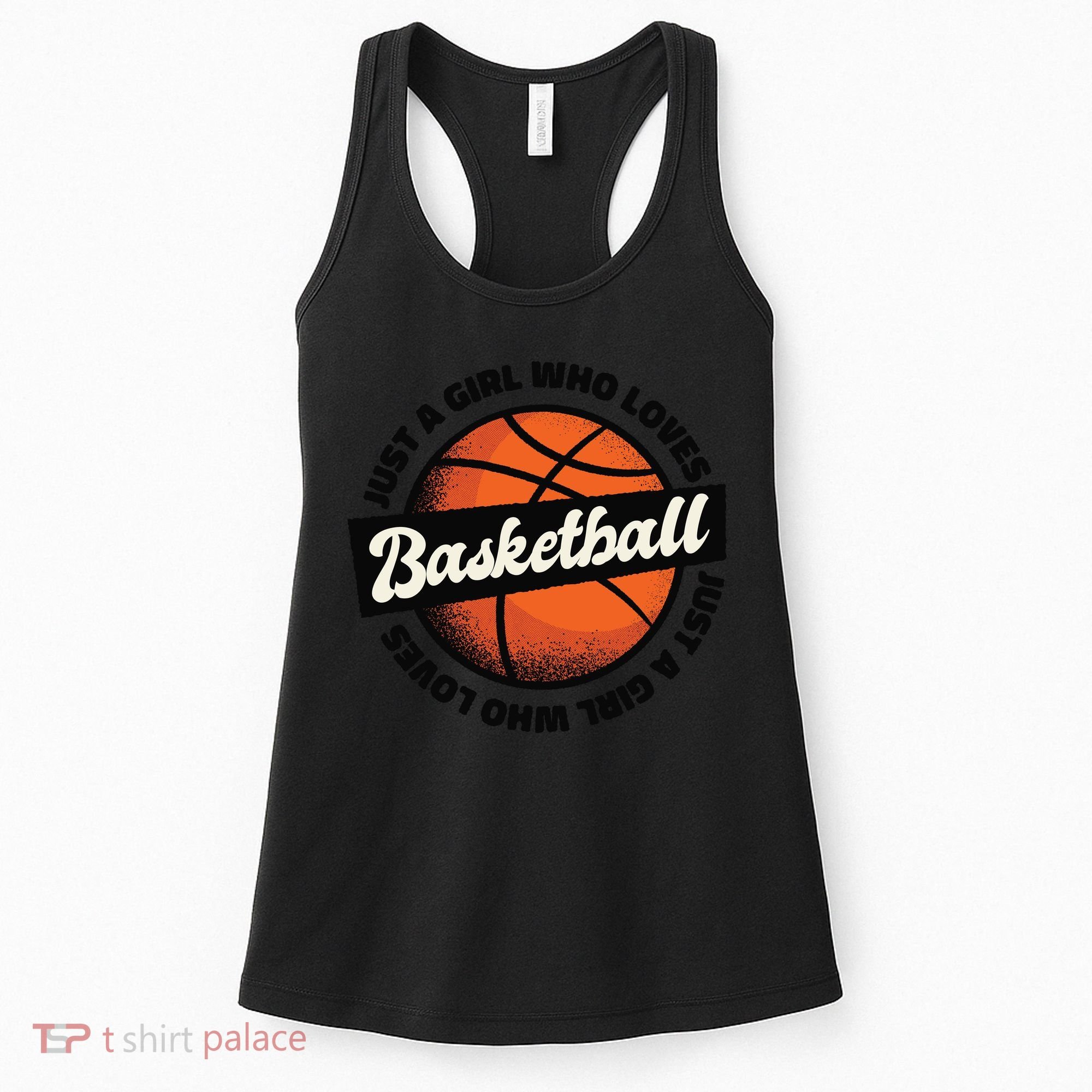 Just A Girl Who Loves Basketball Women's Tank Top