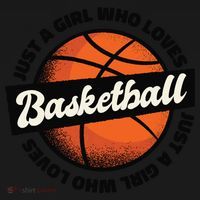Just A Girl Who Loves Basketball Kids Sweatshirt thumb 2