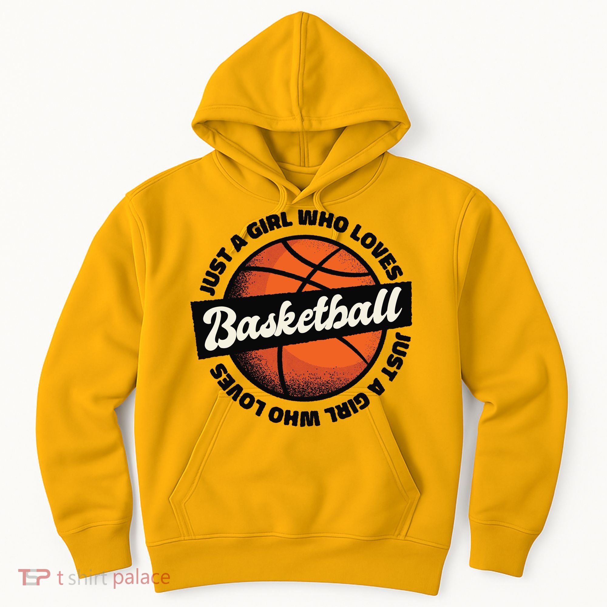 Just A Girl Who Loves Basketball Hoodie