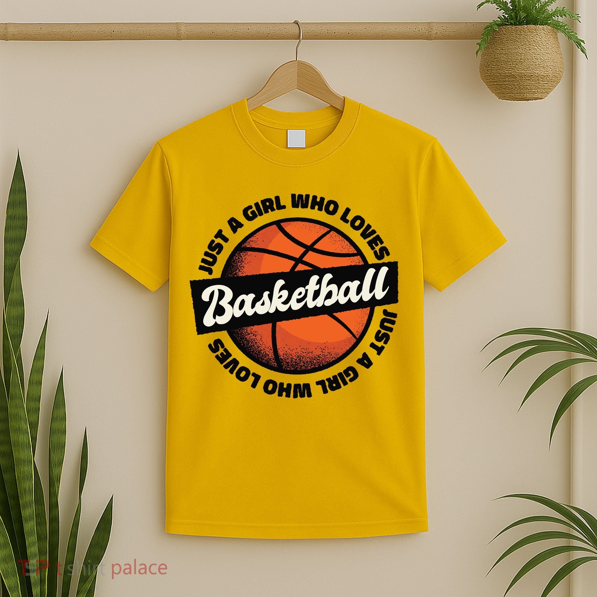 Just A Girl Who Loves Basketball T-Shirt