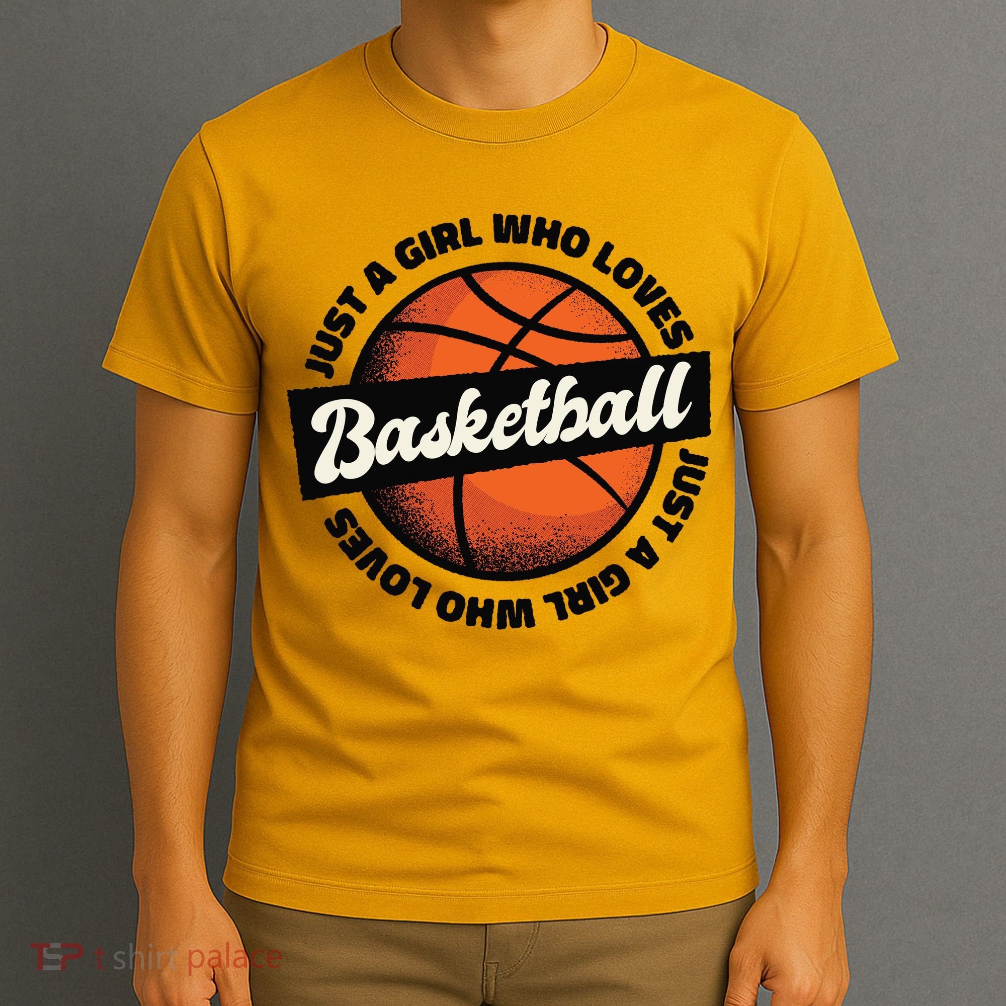 Just A Girl Who Loves Basketball T-Shirt