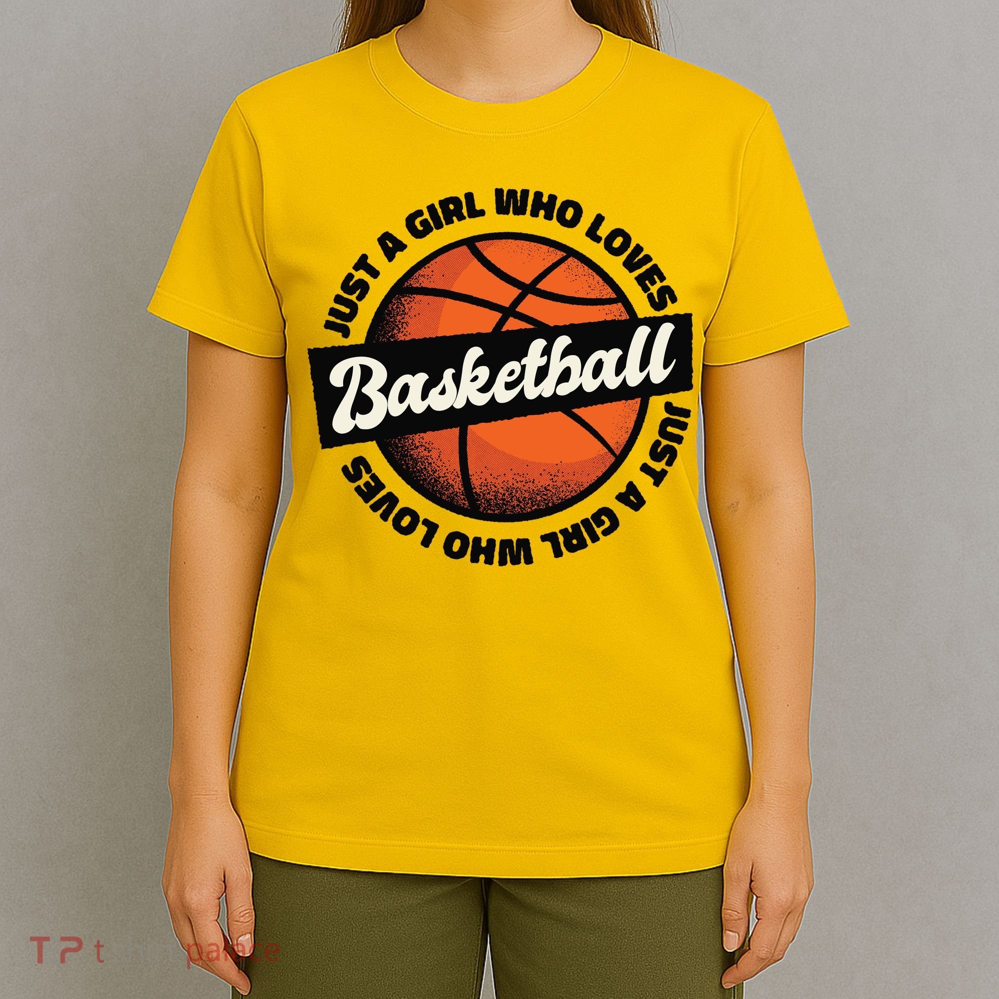 Just A Girl Who Loves Basketball T-Shirt