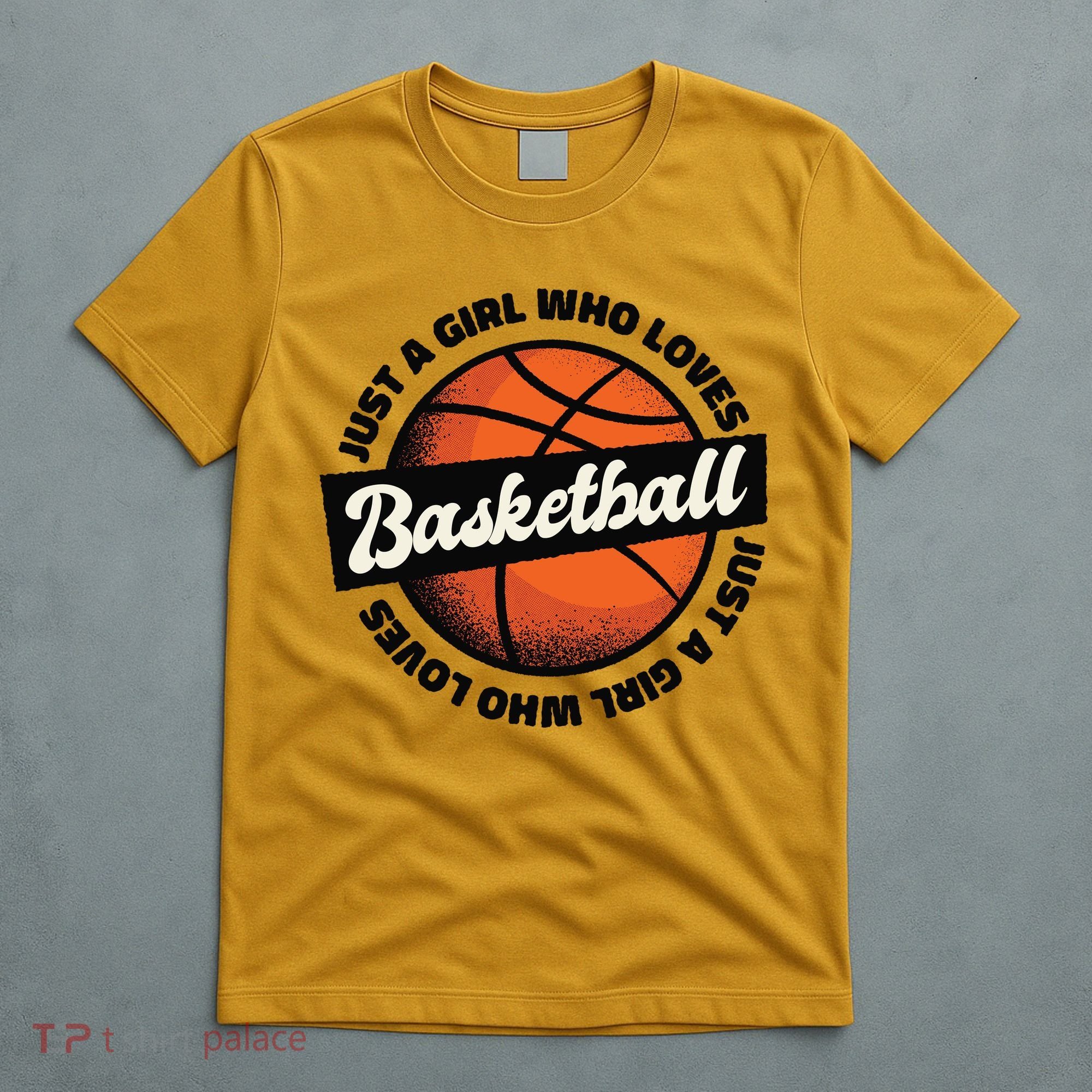 Just A Girl Who Loves Basketball T-Shirt