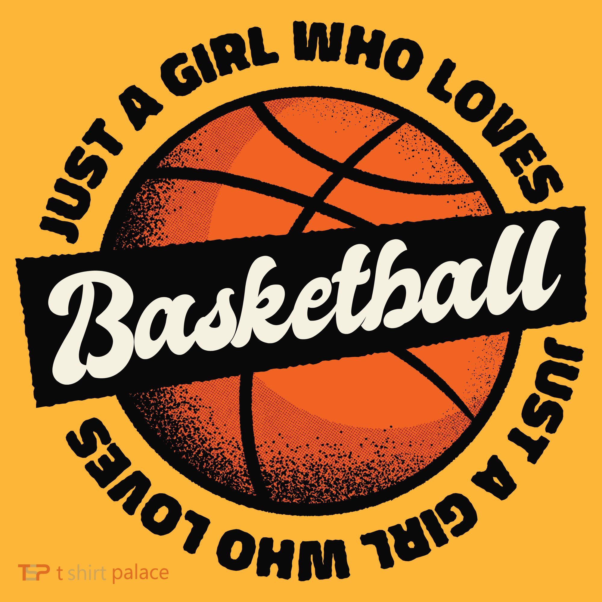 Just A Girl Who Loves Basketball Polo