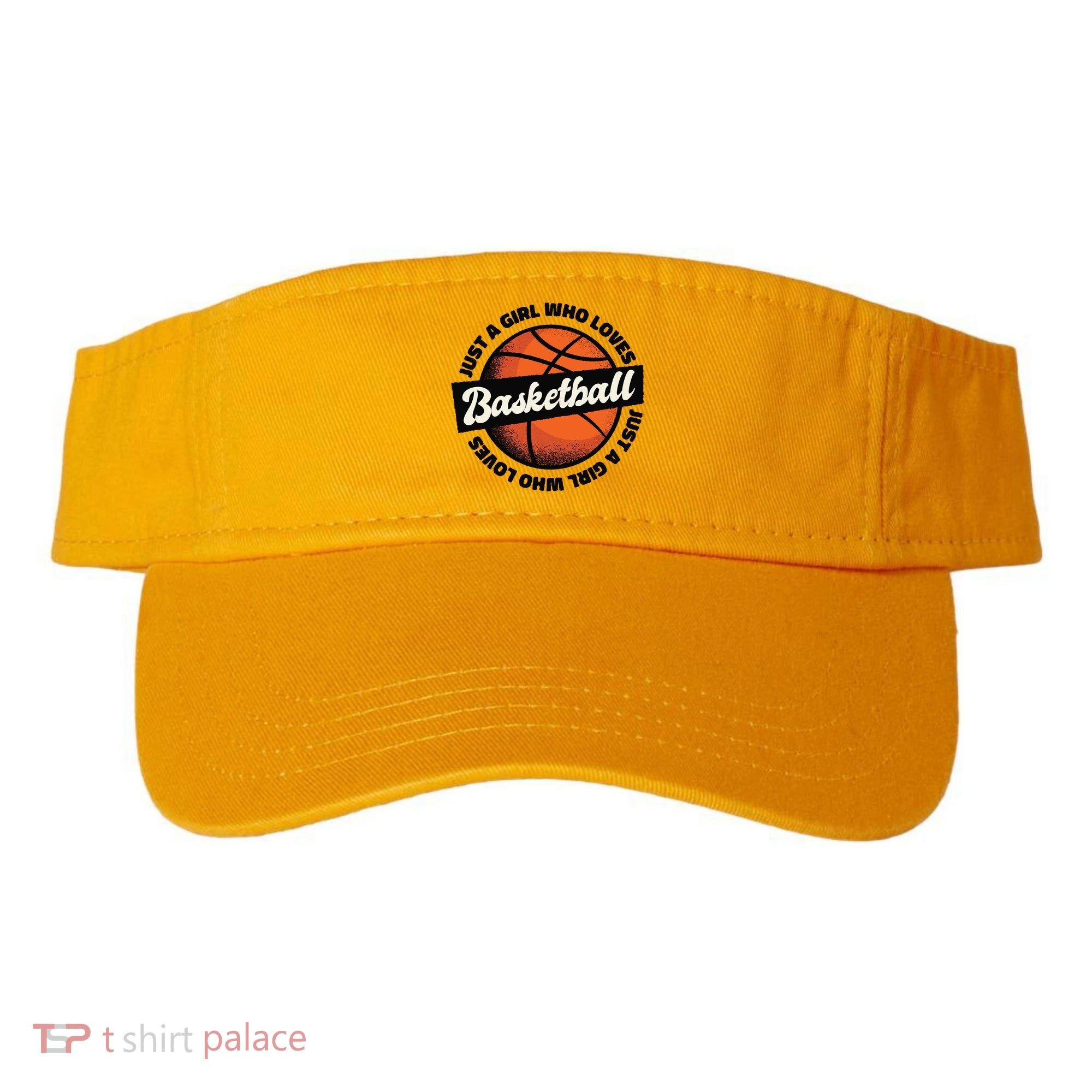 Just A Girl Who Loves Basketball Visor