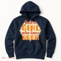 Just A Girl Who Loves Beer Hoodie thumb 0