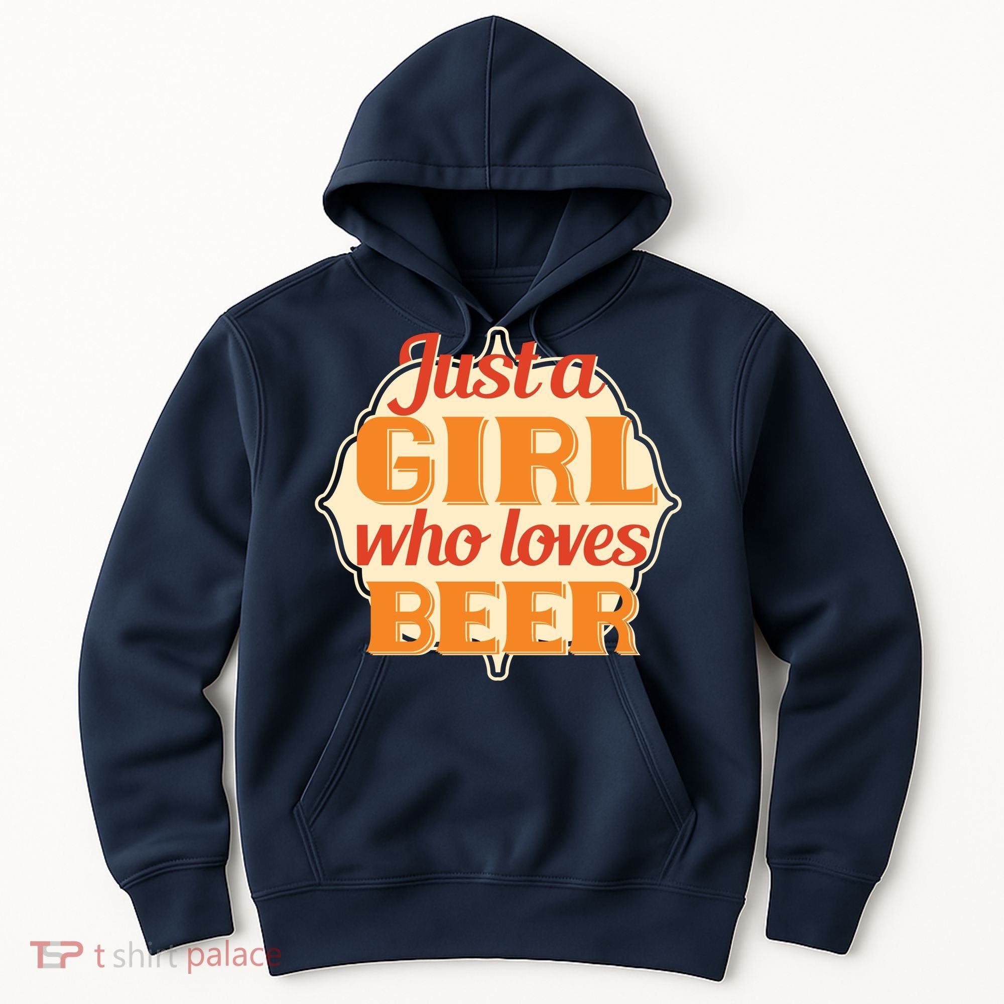 Just A Girl Who Loves Beer Hoodie