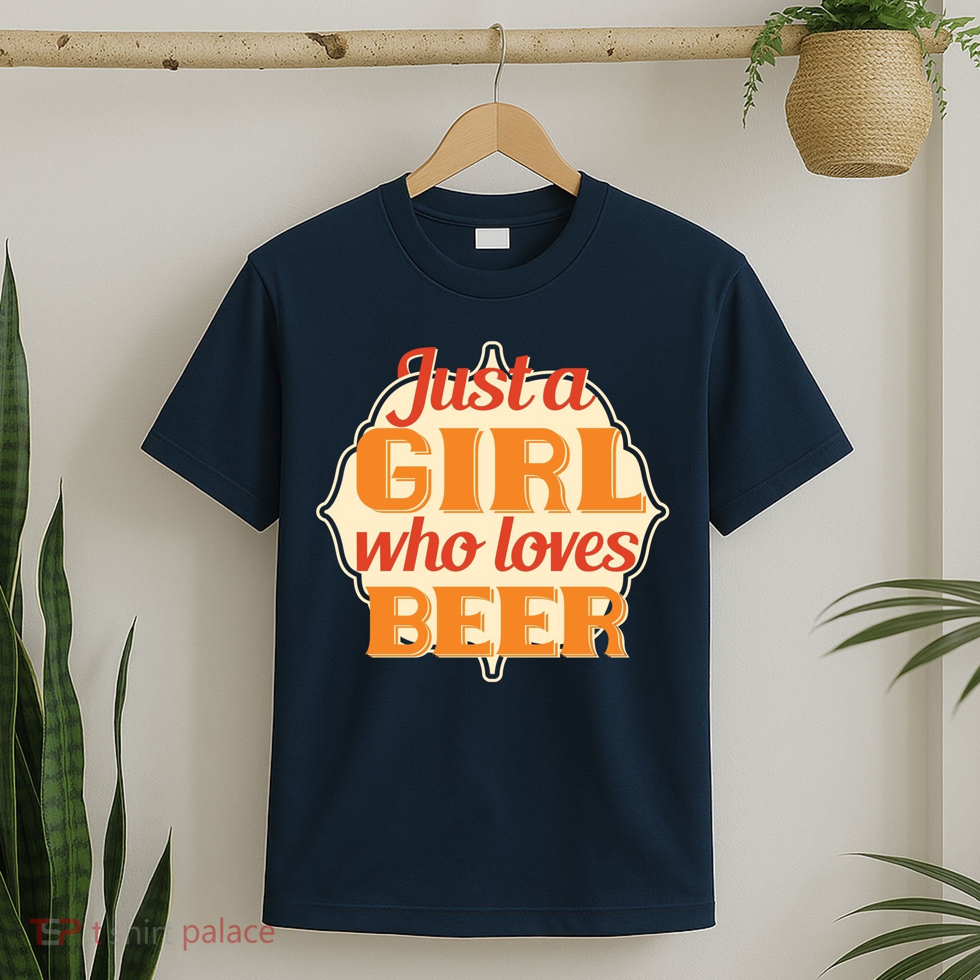 Just A Girl Who Loves Beer T-Shirt