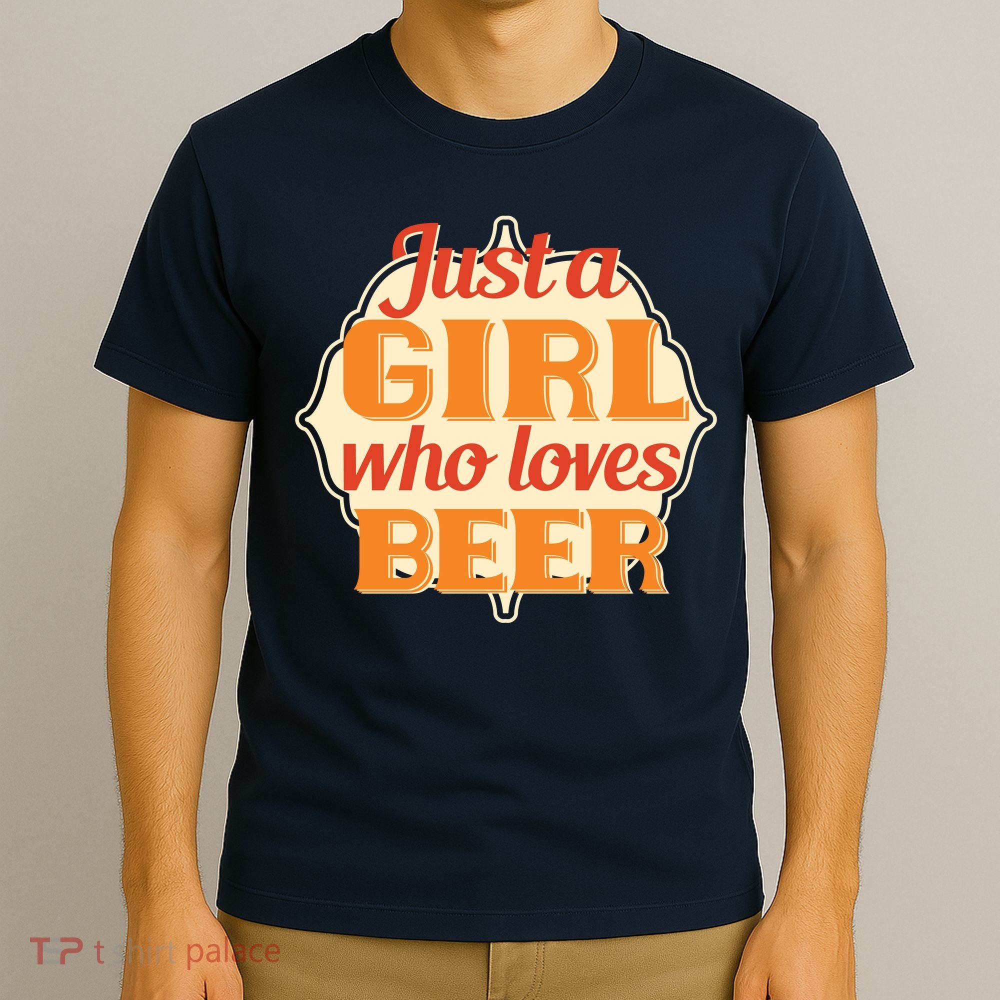 Just A Girl Who Loves Beer T-Shirt