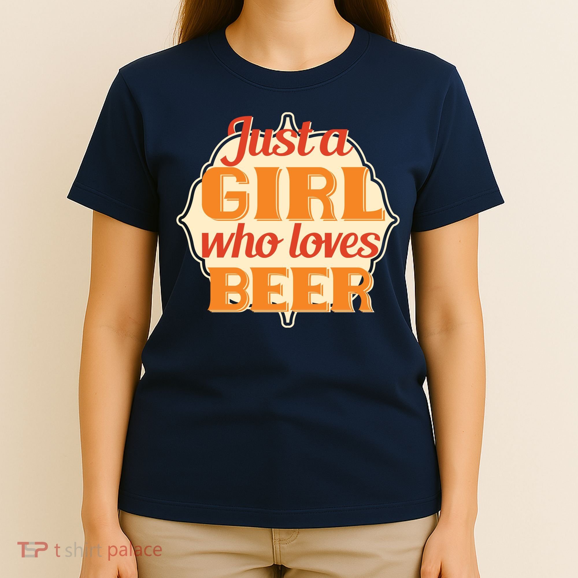 Just A Girl Who Loves Beer T-Shirt