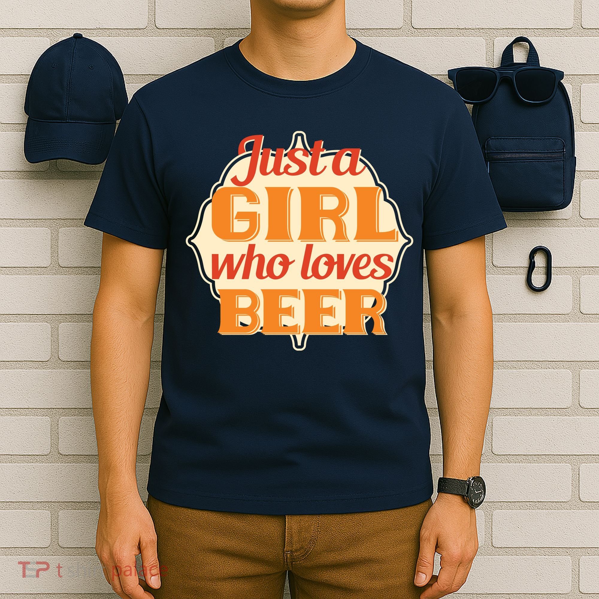 Just A Girl Who Loves Beer T-Shirt