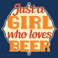 Just A Girl Who Loves Beer T-Shirt thumb 7