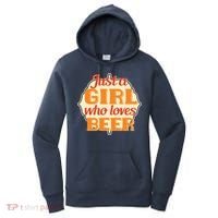 Just A Girl Who Loves Beer Women's Hoodie thumb 0