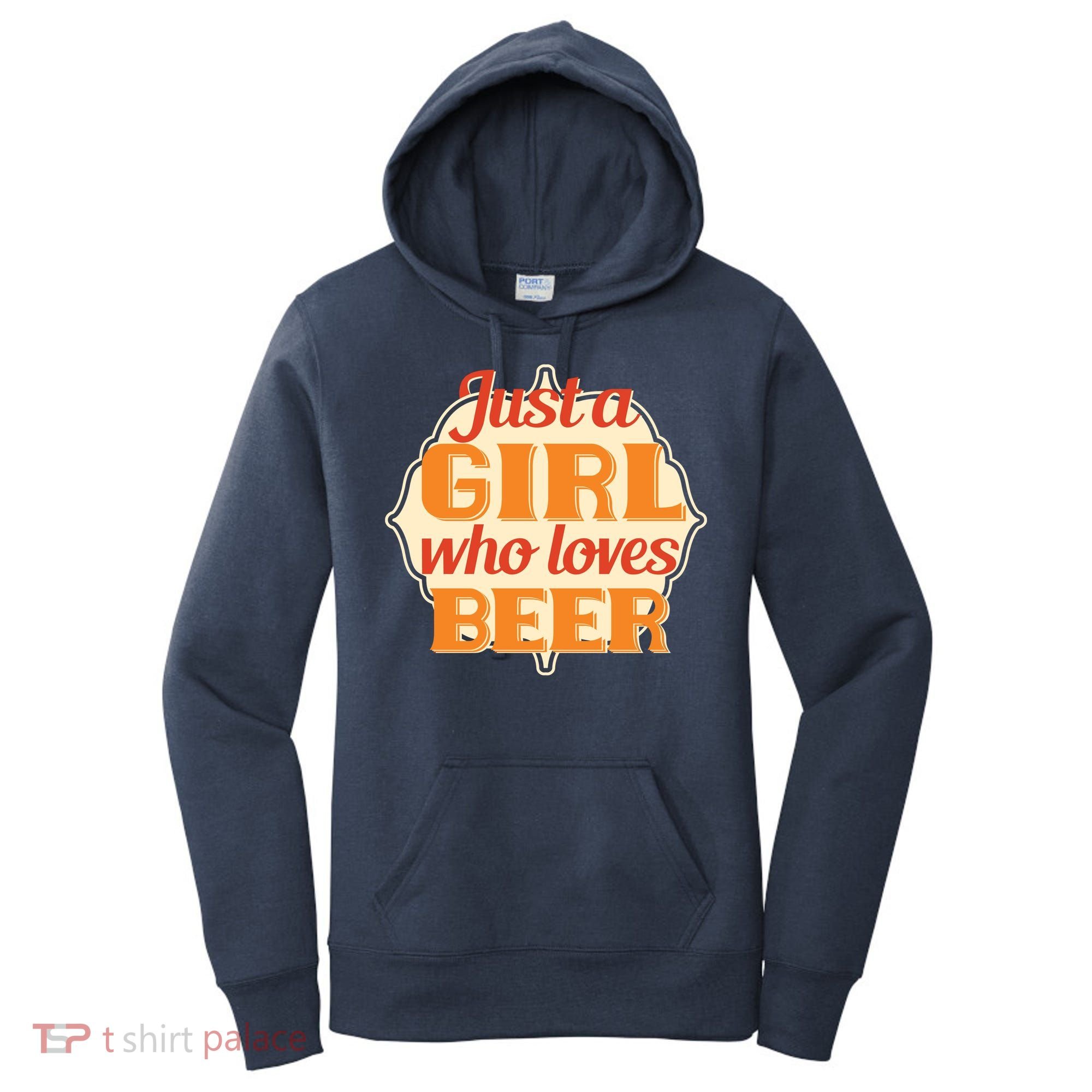 Just A Girl Who Loves Beer Women's Hoodie