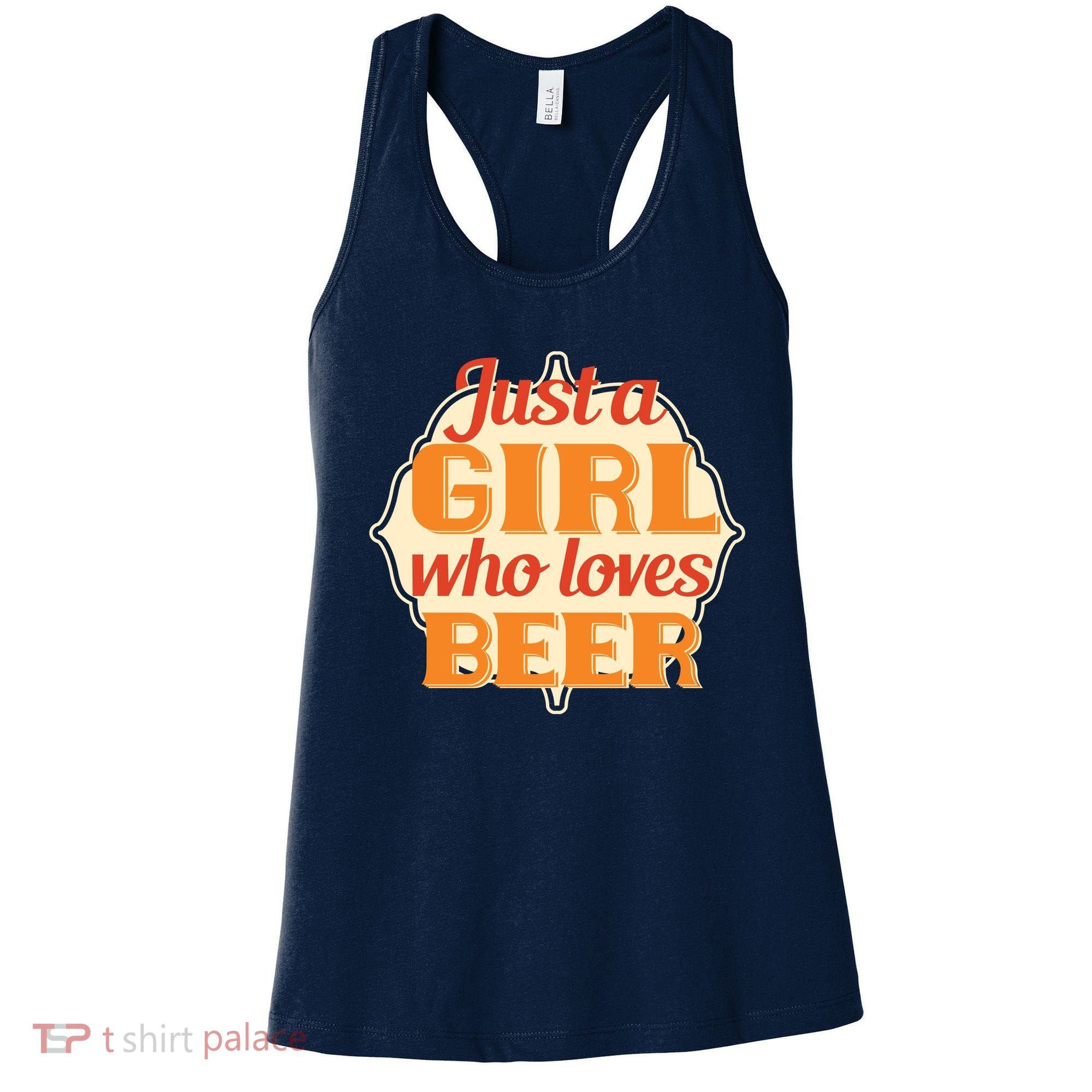 Just A Girl Who Loves Beer Women's Tank Top
