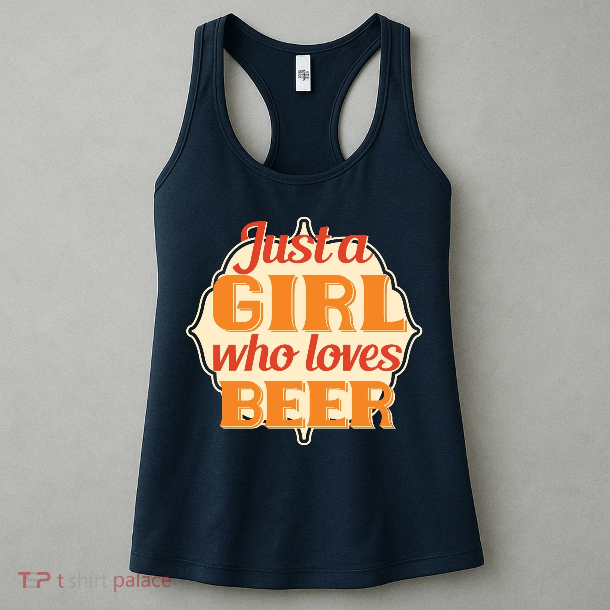 Just A Girl Who Loves Beer Women's Tank Top