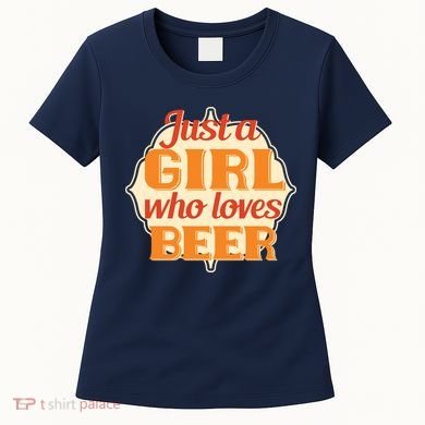 Just A Girl Who Loves Beer Women's T-Shirt
