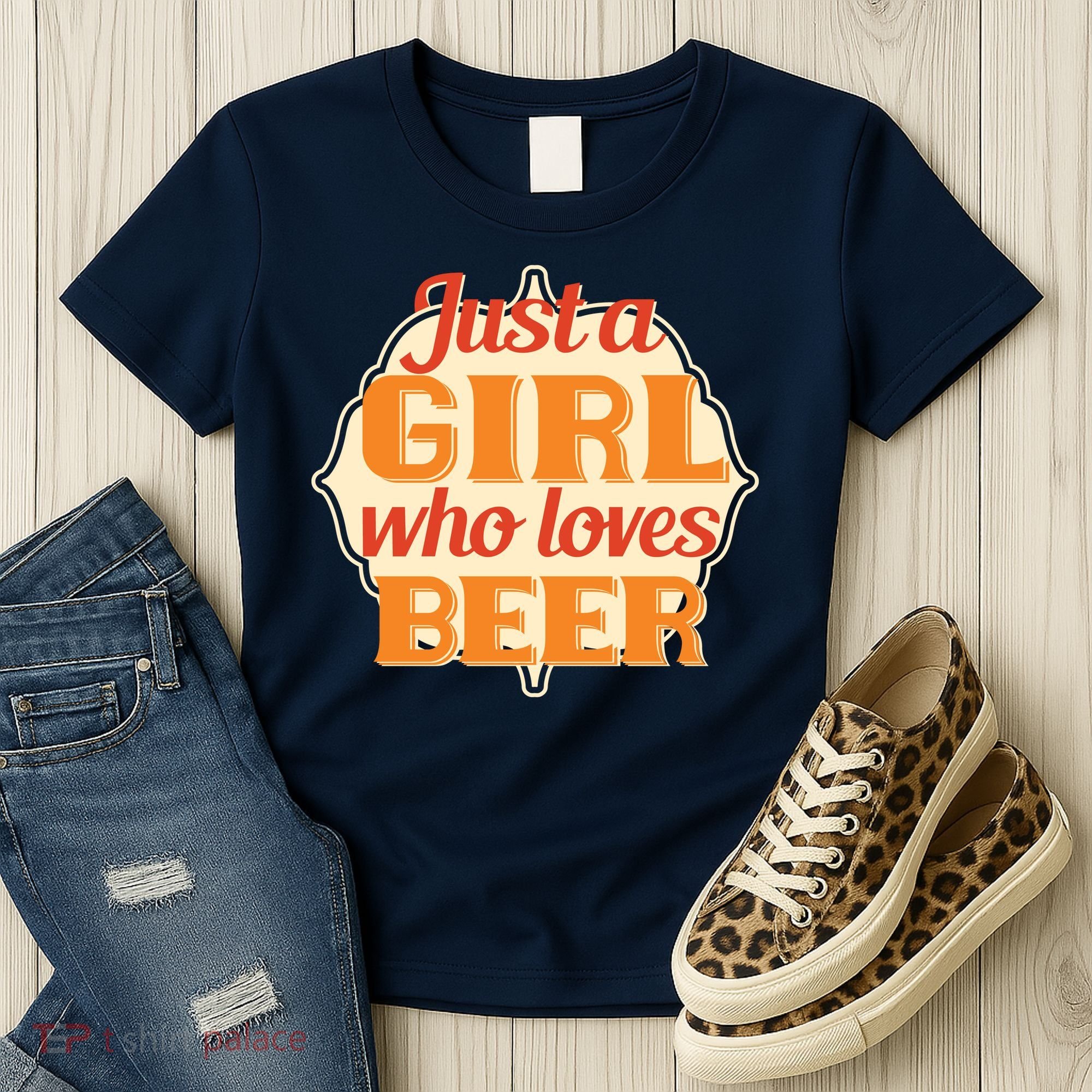 Just A Girl Who Loves Beer Women's T-Shirt