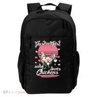 Just A Girl Who Loves Chickens Backpack thumb 0