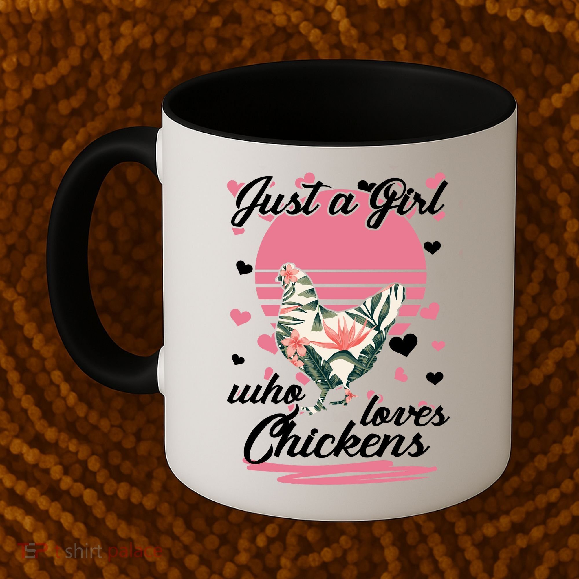 Just A Girl Who Loves Chickens Coffee Mug