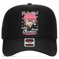 Just A Girl Who Loves Chickens Hat thumb 0