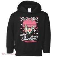 Just A Girl Who Loves Chickens Toddler Hoodie thumb 0