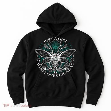 Just A Girl Who Loves Cicadas Hoodie
