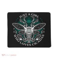 Just A Girl Who Loves Cicadas Mousepad thumb 0