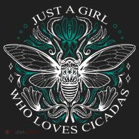 Just A Girl Who Loves Cicadas Hat thumb 2