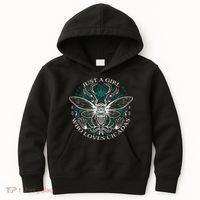 Just A Girl Who Loves Cicadas Kids Hoodie thumb 0