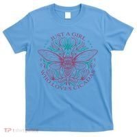 Just A Girl Who Loves Cicadas T-Shirt thumb 0