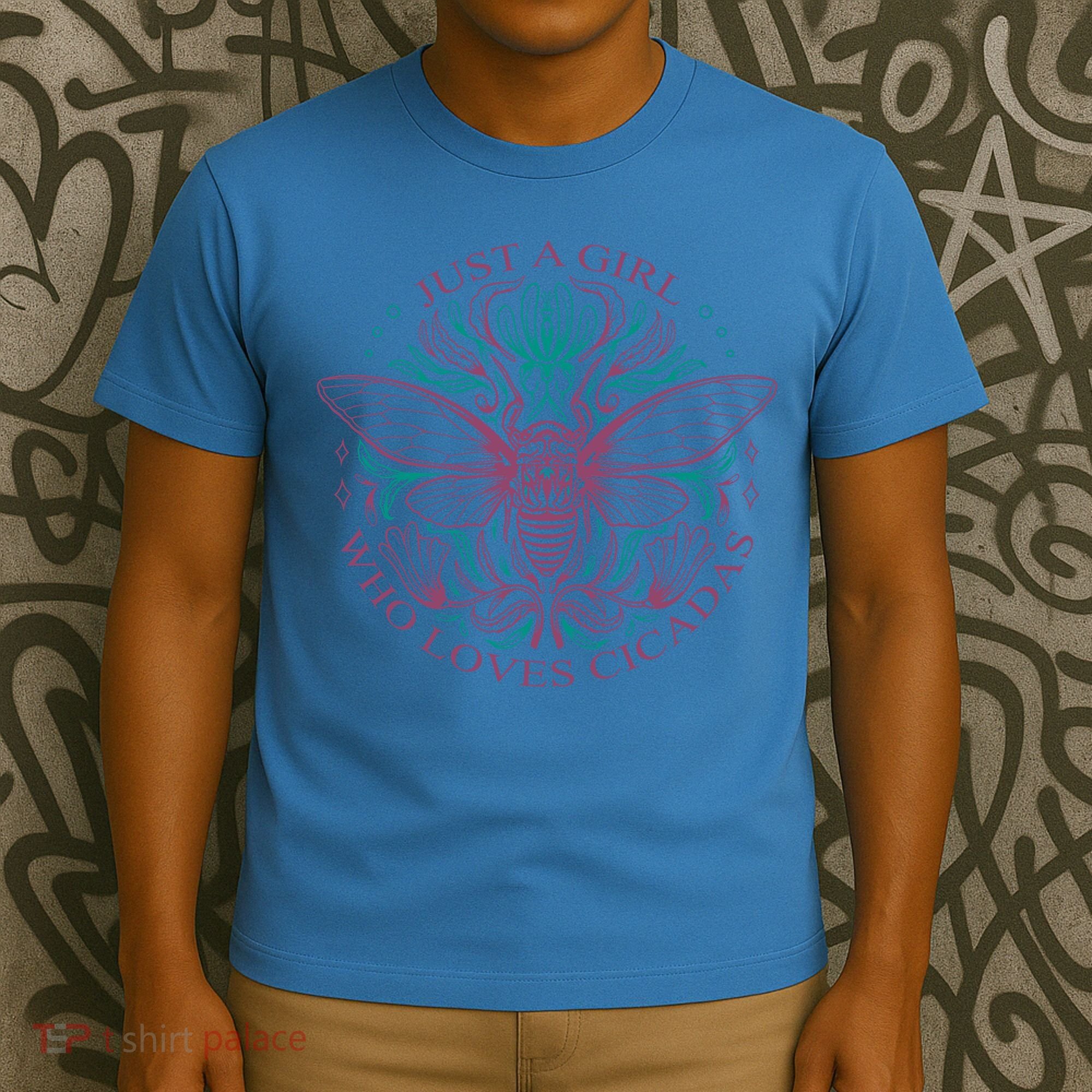 Just A Girl Who Loves Cicadas T-Shirt