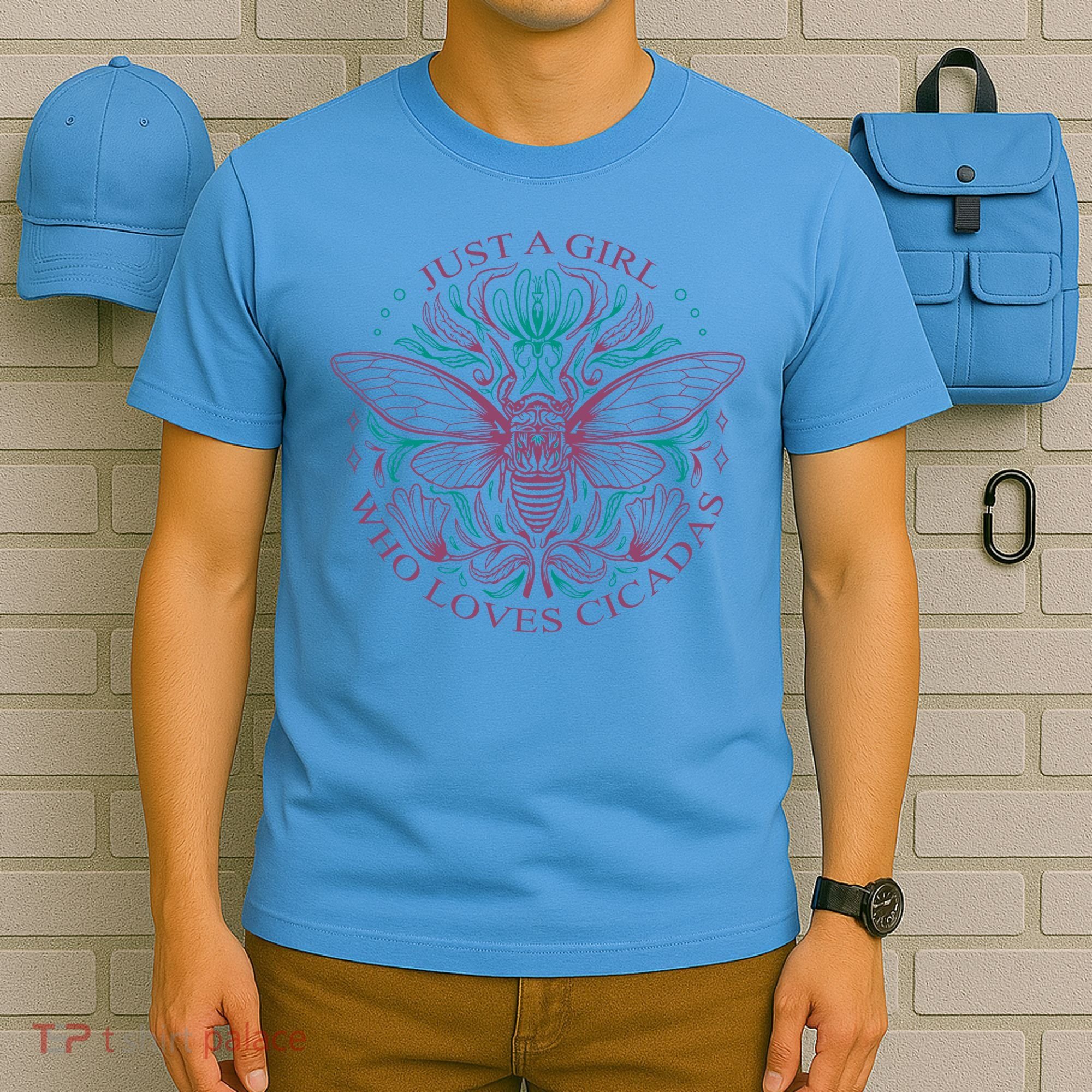 Just A Girl Who Loves Cicadas T-Shirt