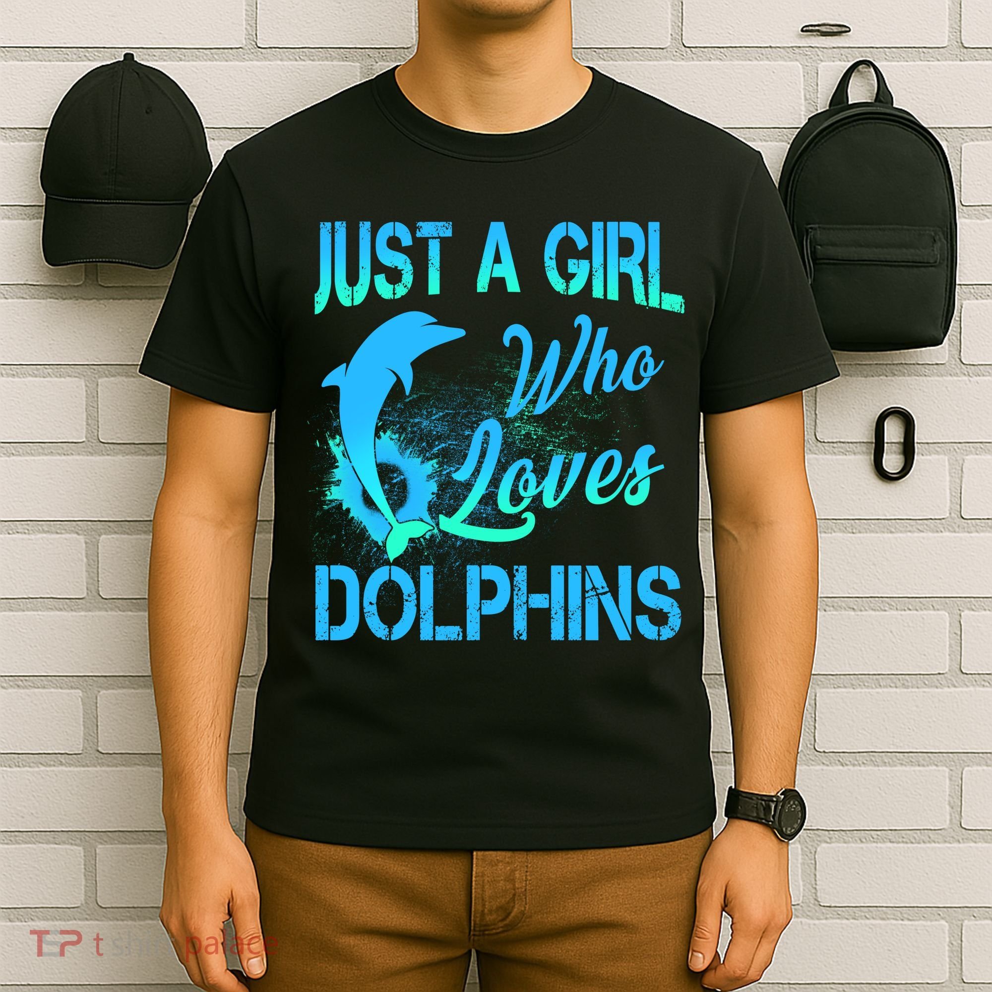 Just A Girl Who Loves Dolphins T-Shirt