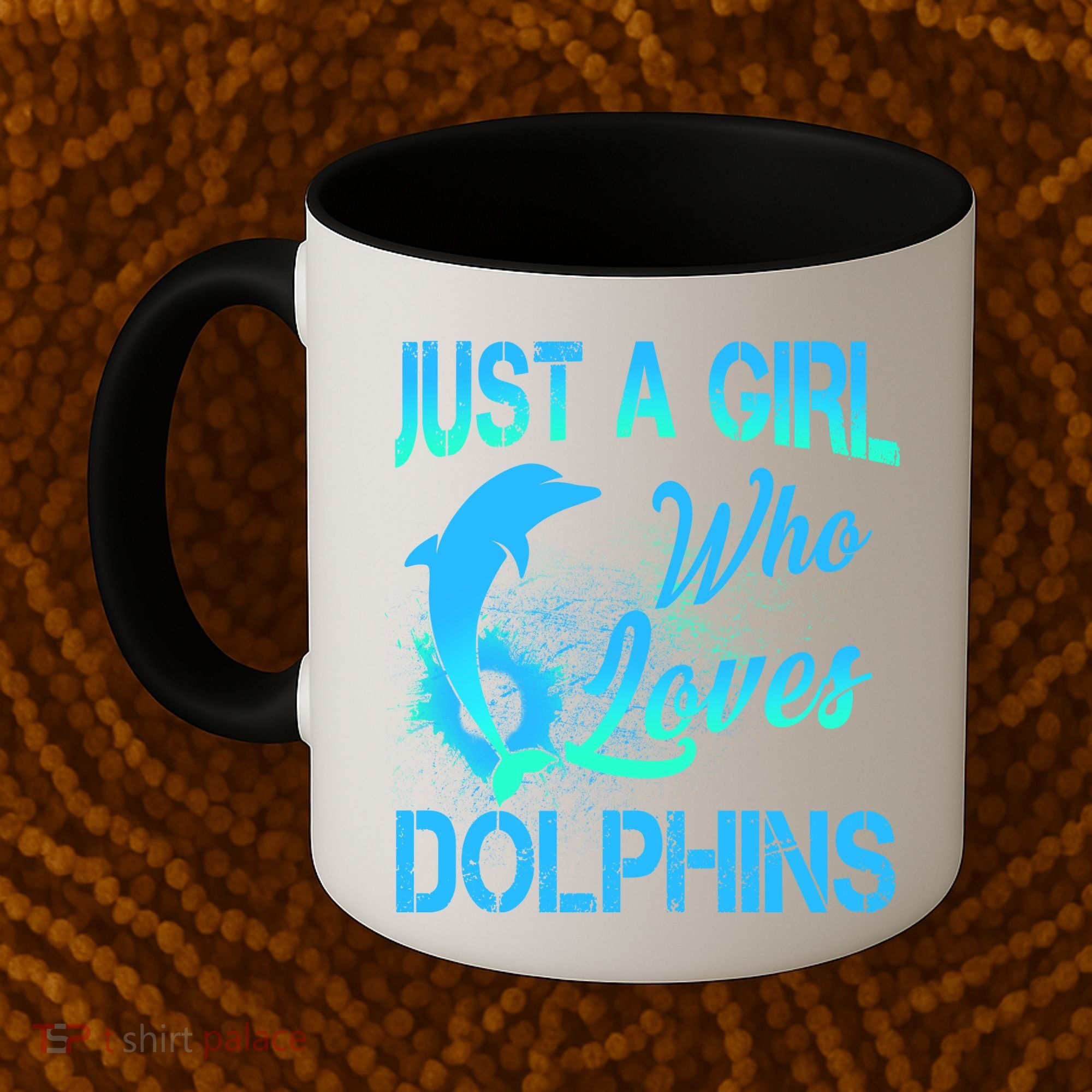 Just A Girl Who Loves Dolphins Coffee Mug