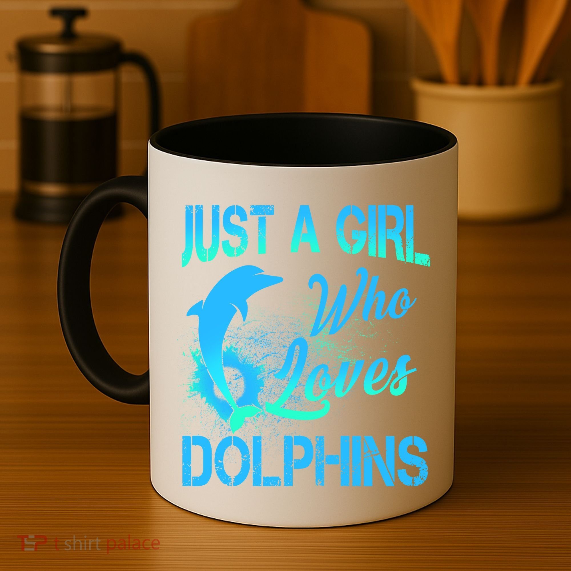 Just A Girl Who Loves Dolphins Coffee Mug