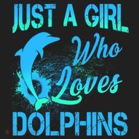 Just A Girl Who Loves Dolphins Beanie thumb 2