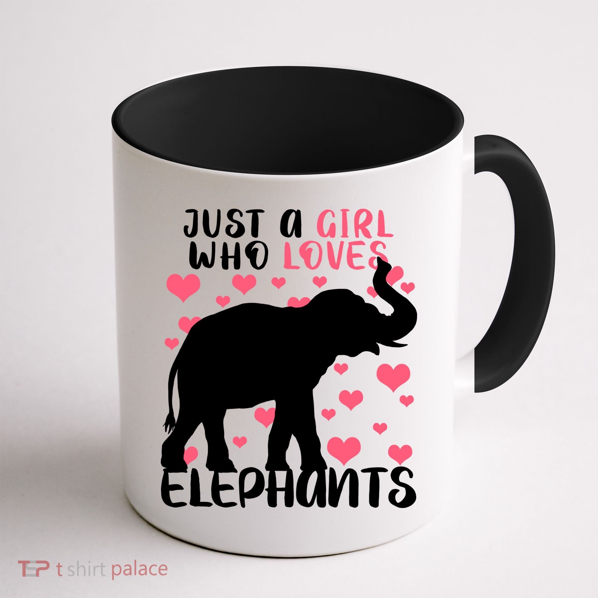 Just A Girl Who Loves Elephants Coffee Mug